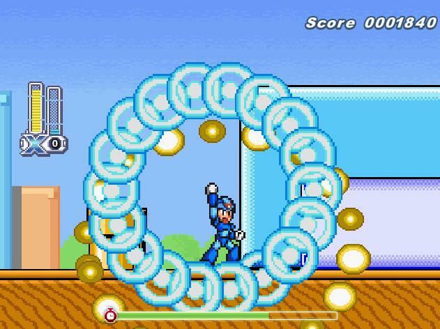 MEGAMAN IN SUPER MARIO BROS