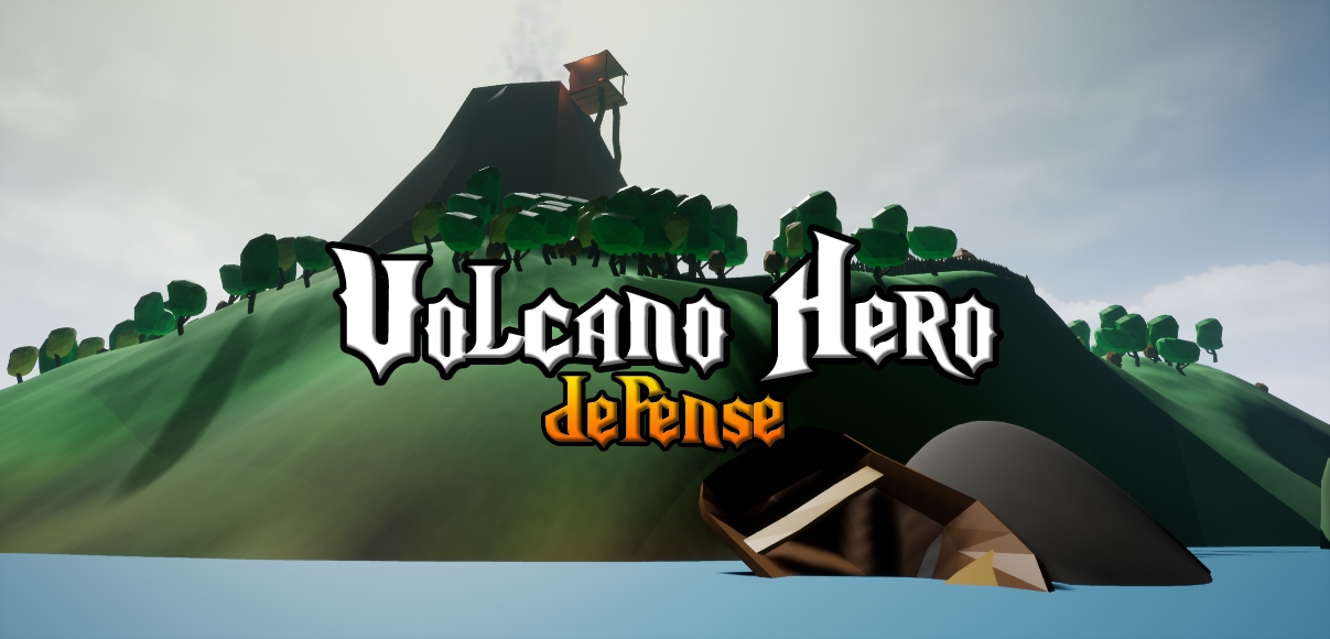 Volcano Hero: Defense