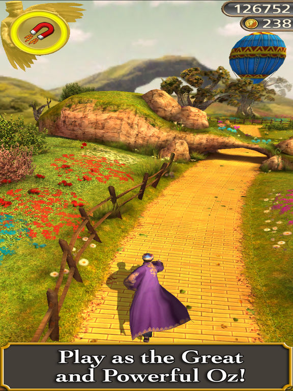 Temple Run: Oz gameplay visual
