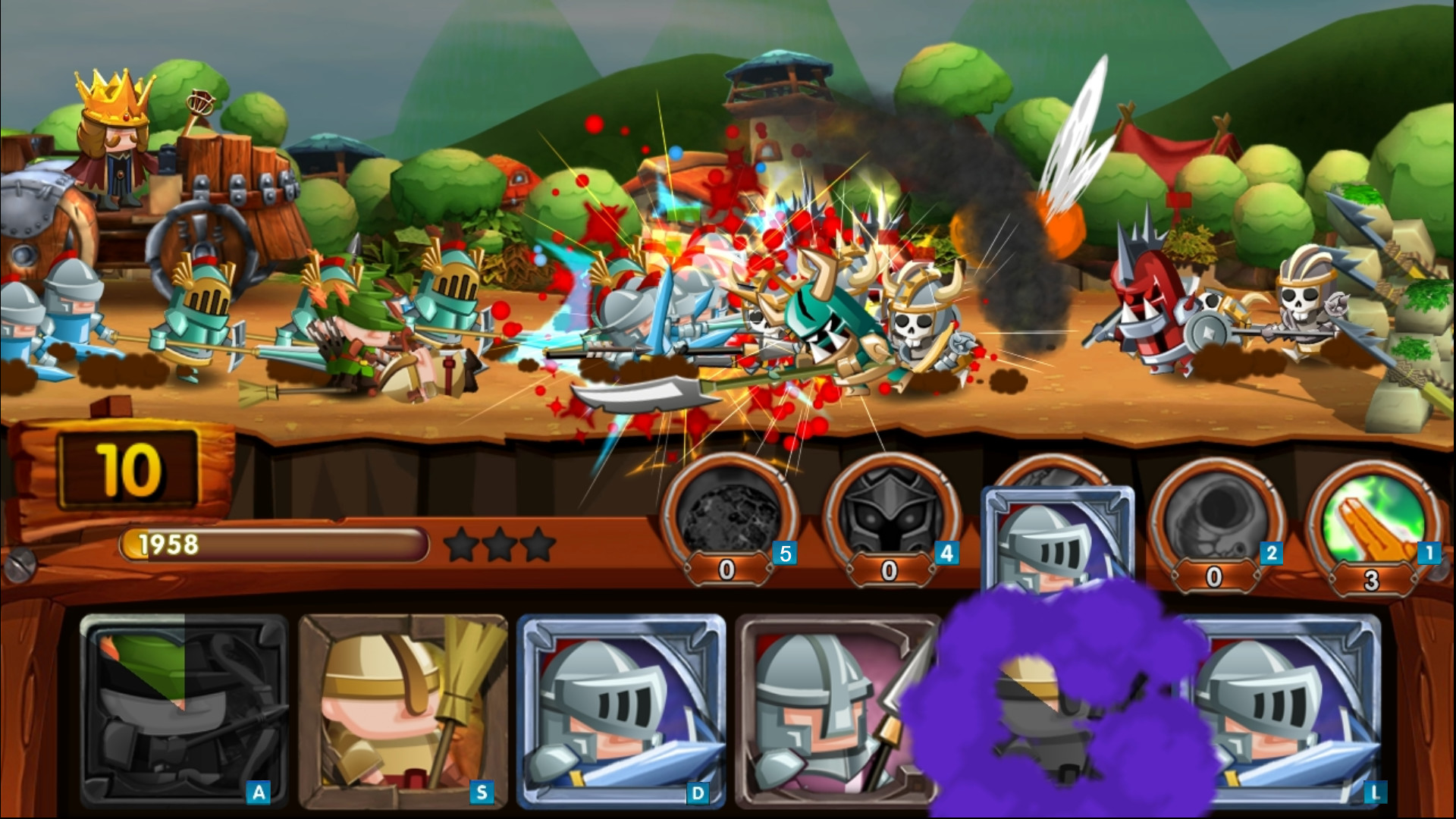 Tap Tap Legions - Epic battles within 5 seconds!