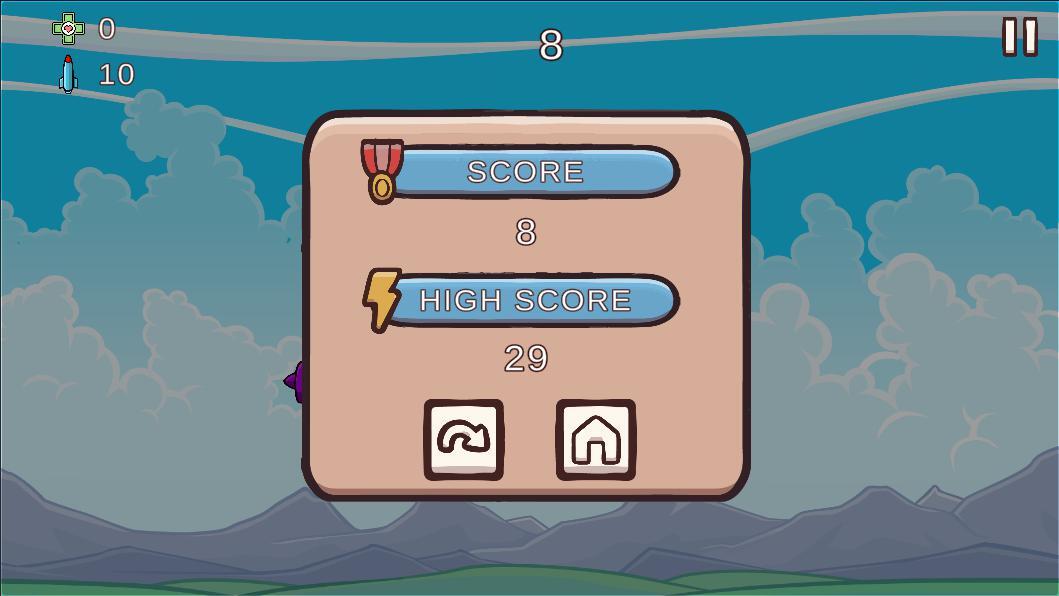 Sky Fighter: 2D Endless Runner