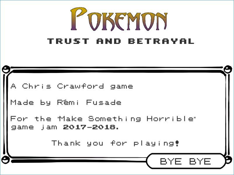 Pokemon - Trust & Betrayal