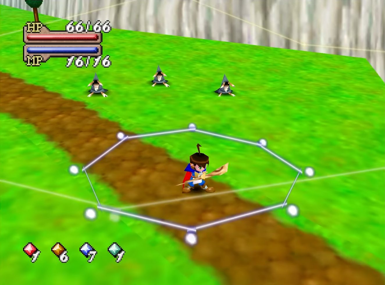 Quest 64BGB 初代 Quest 64 (video game, JRPG, turn-based RPG, high fantasy