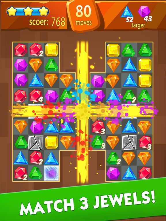 Jewel Fever - Match 3 Games