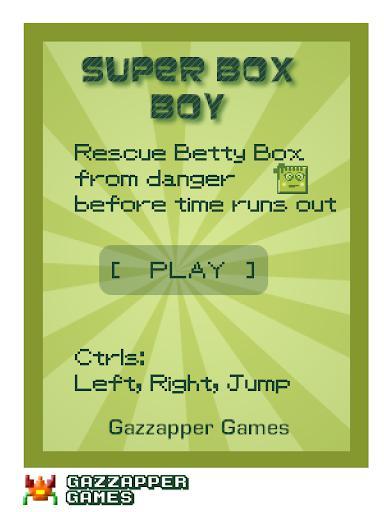 Super Box Boy