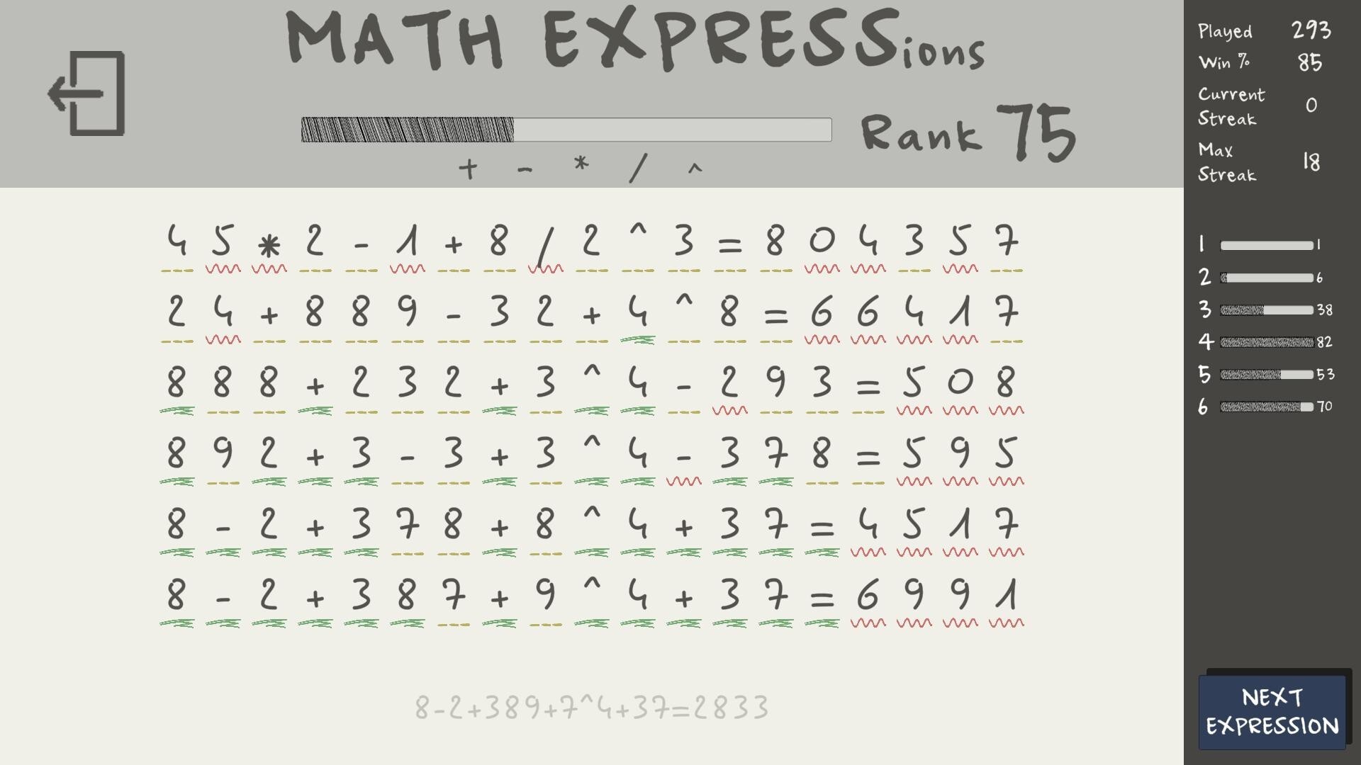 MATH EXPRESSions