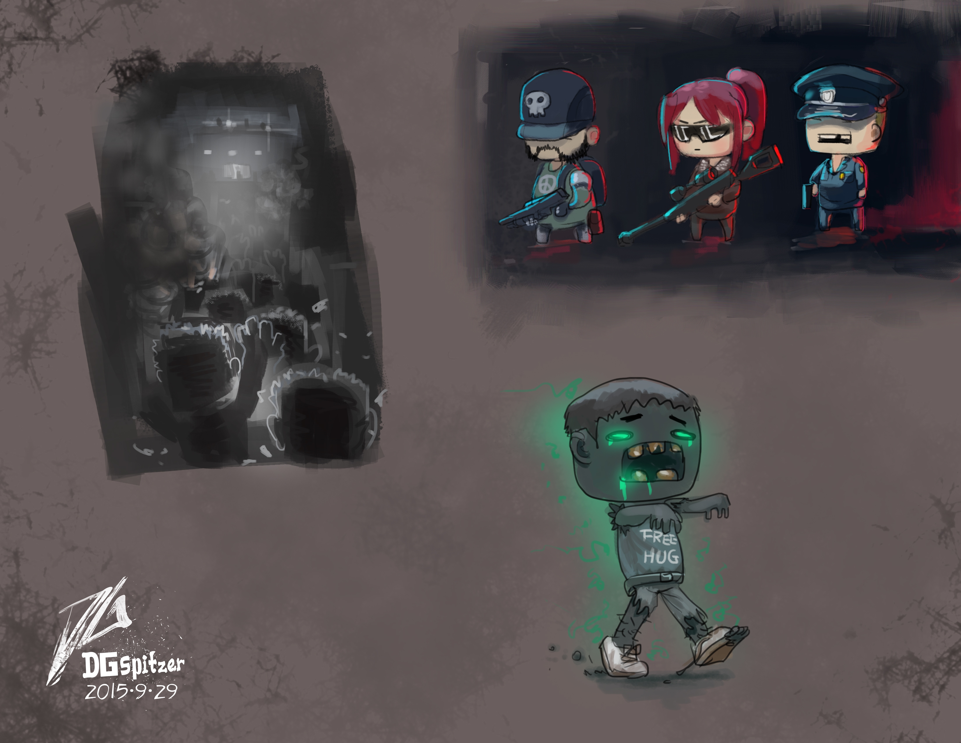 Zombies Shall Not Pass!