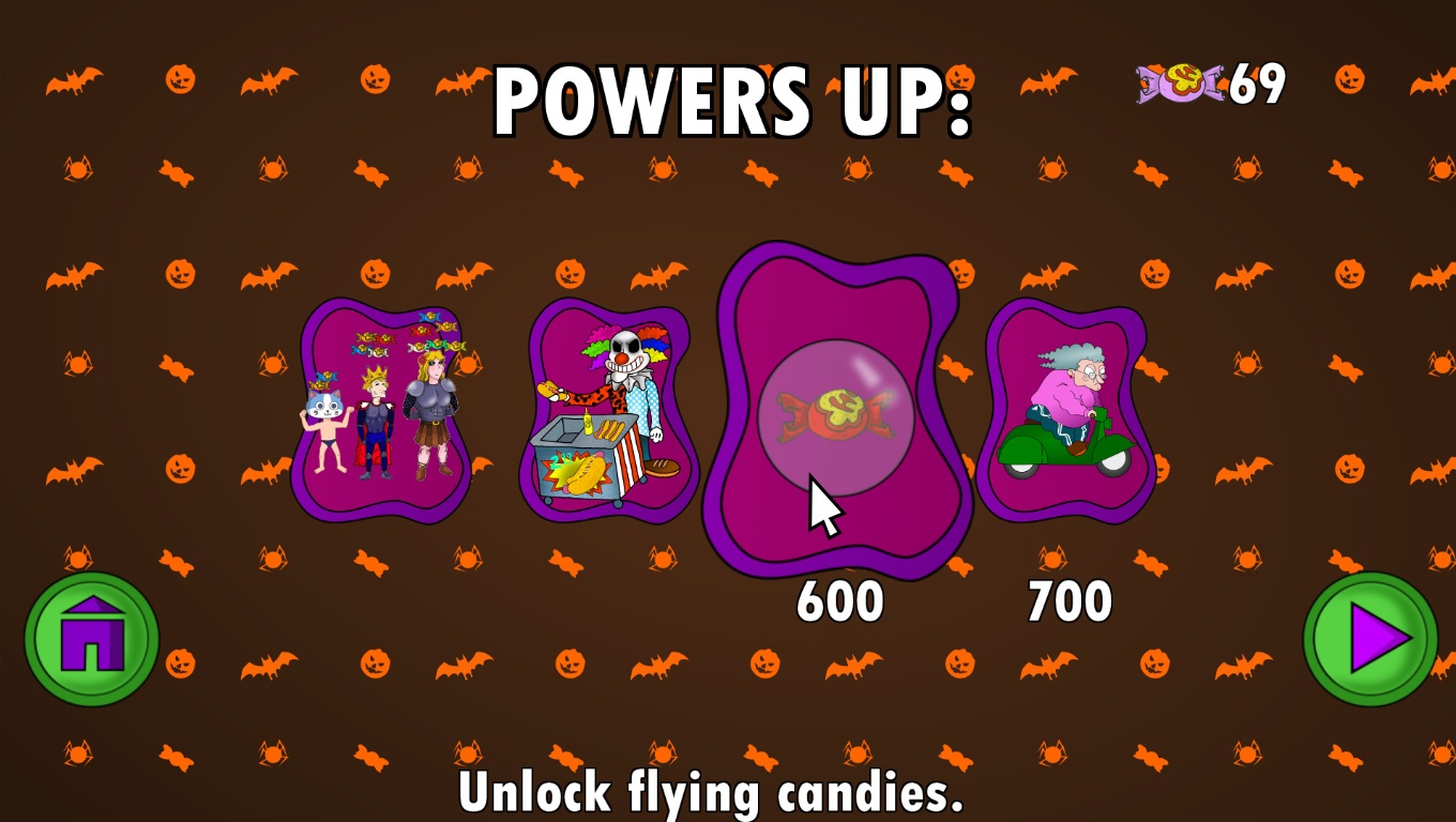 I want my candies now!