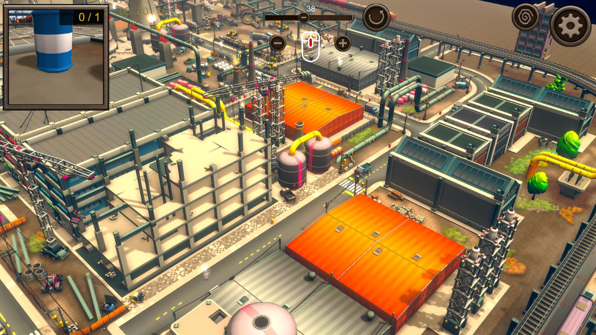 Hidden Industries Top-Down 3D