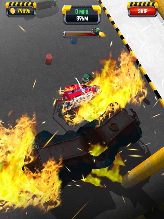 Construction Ramp Jumping