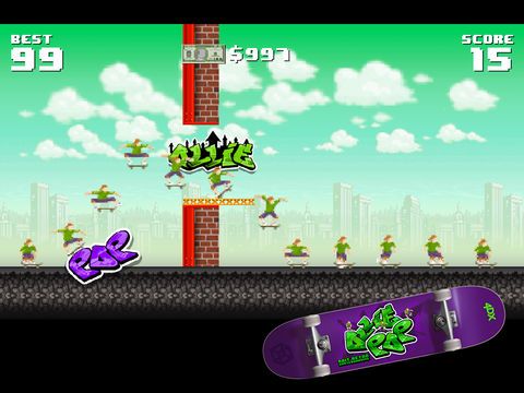 Ollie Pop - 8Bit Retro Skateboarding