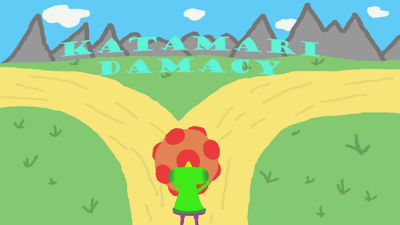 Katamari Damacy Interactive Game Poster