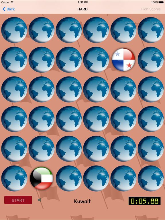 Flags Matching Game Free