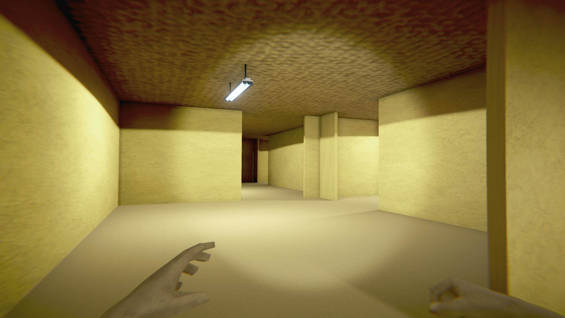 Backrooms Buff Doge Horror