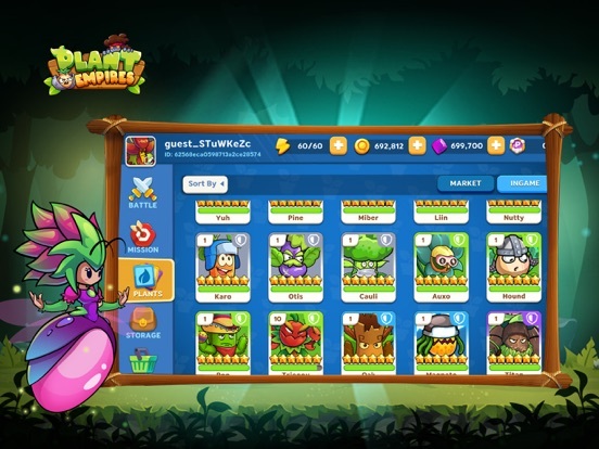 Plant Empires: Arena Game