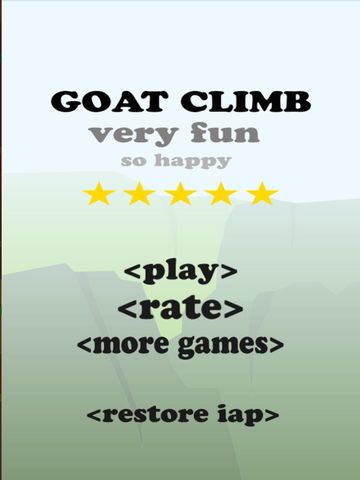 Goat Climb - Endless Fun Wall Climber from the makers of Growing Pug