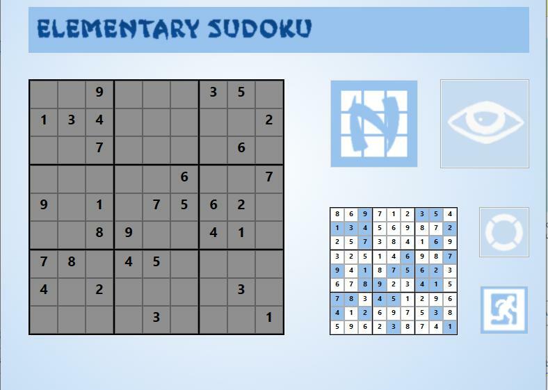 Elementary Sudoku