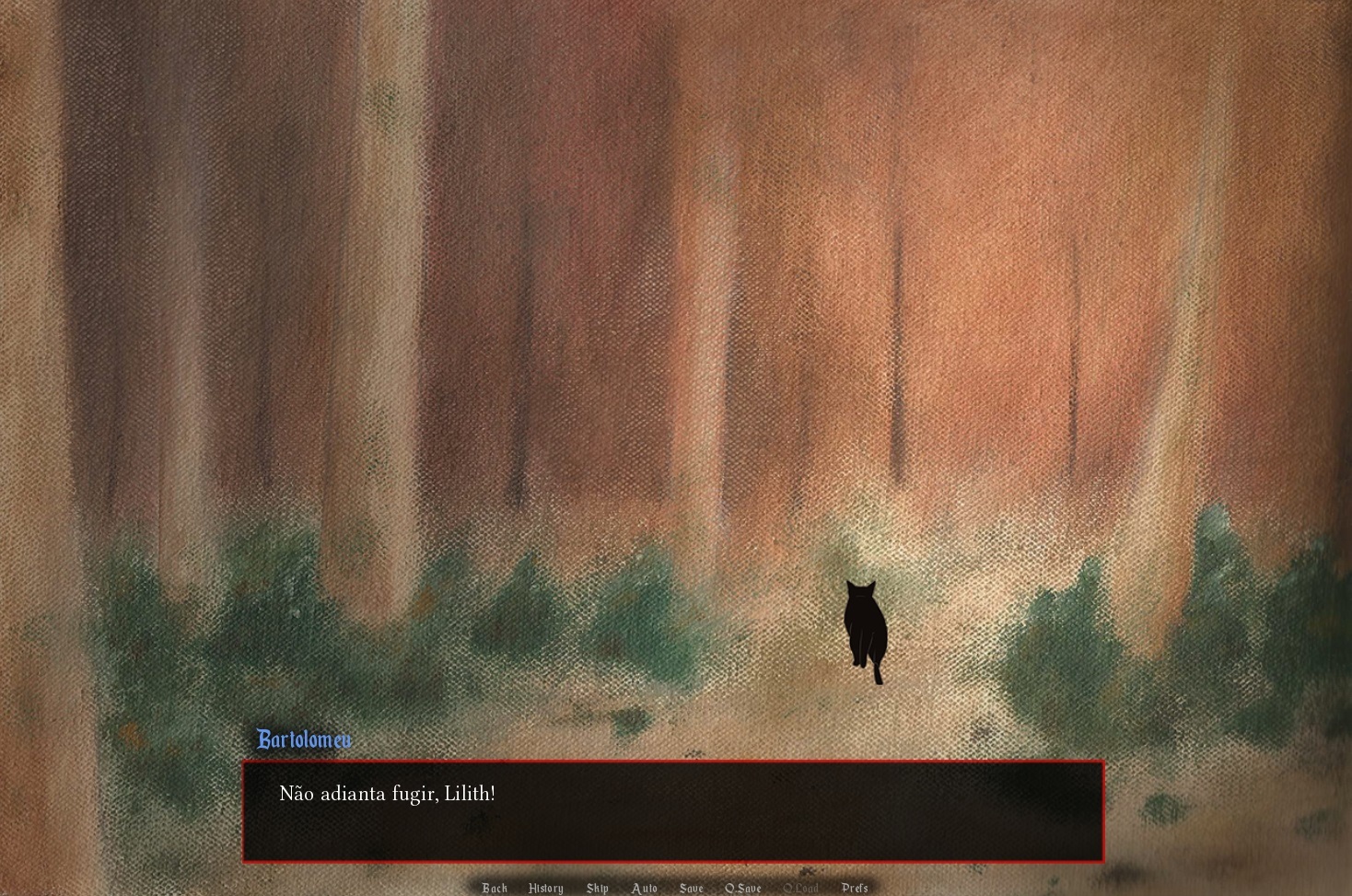 Lilith: um horror visual novel