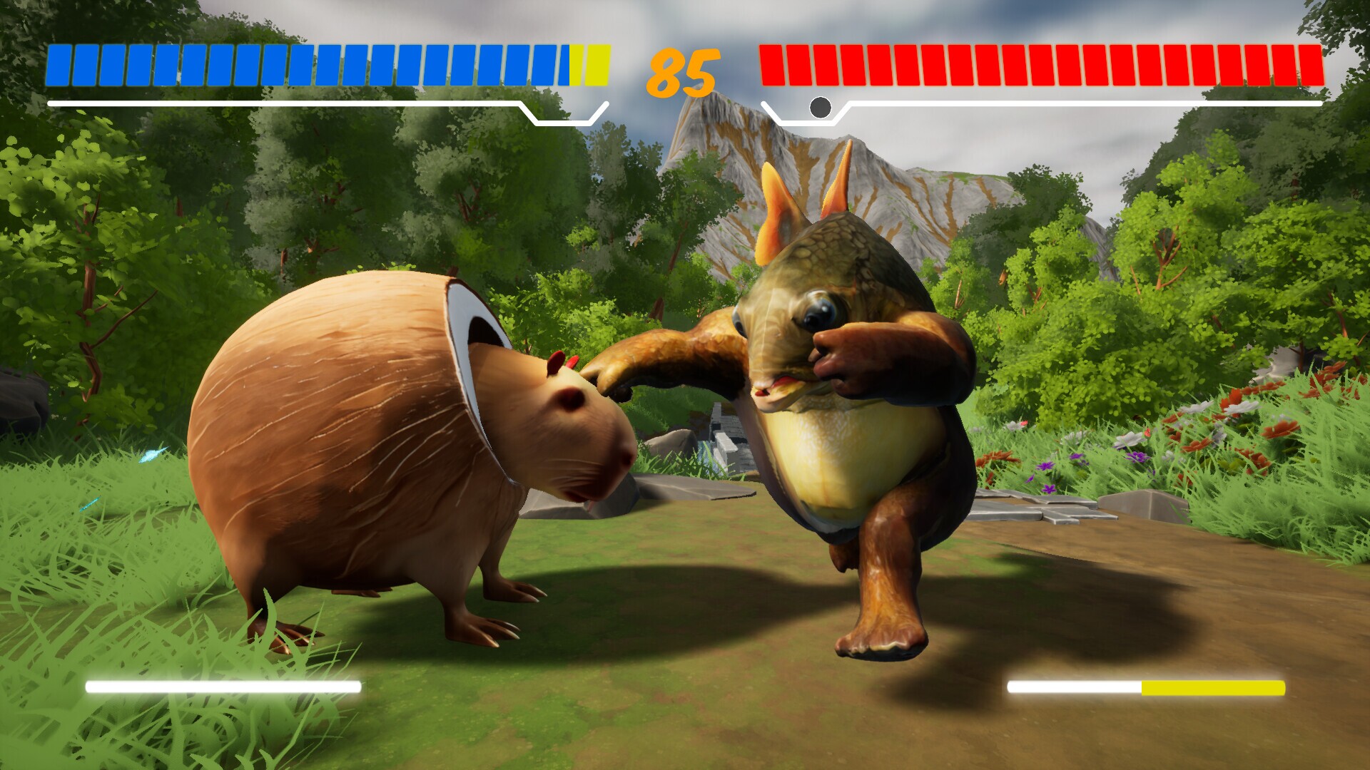 Brainrot Animals Fighting gameplay visual