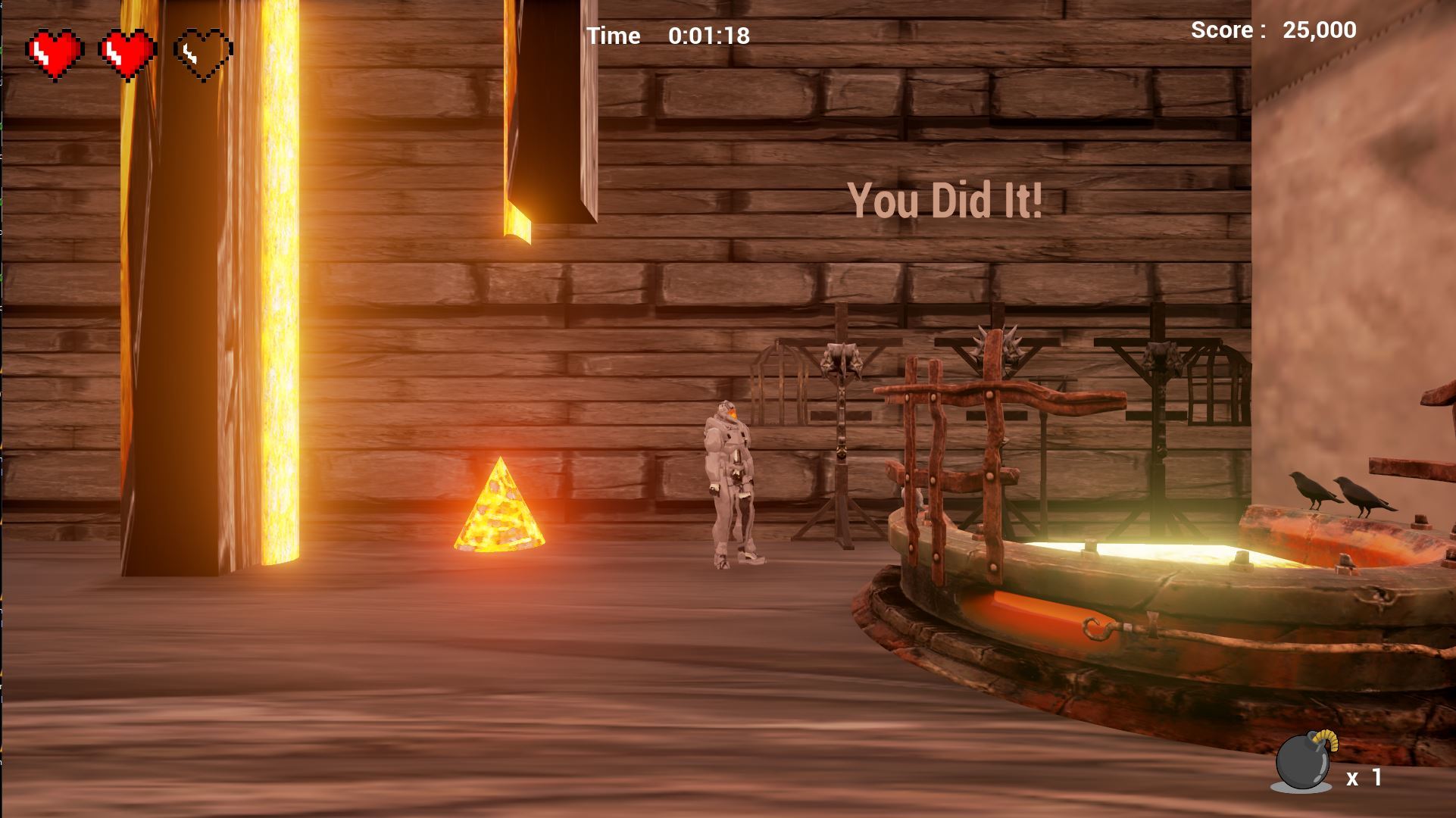 Way of the exploding ... Man