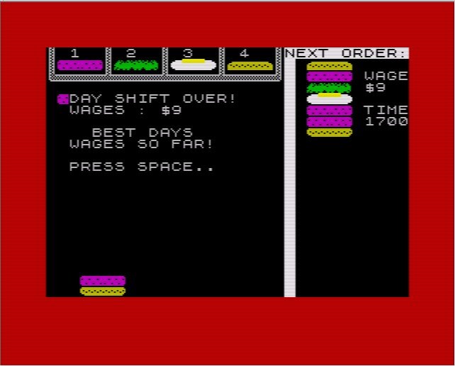 Greasy Dans - ZX Spectrum