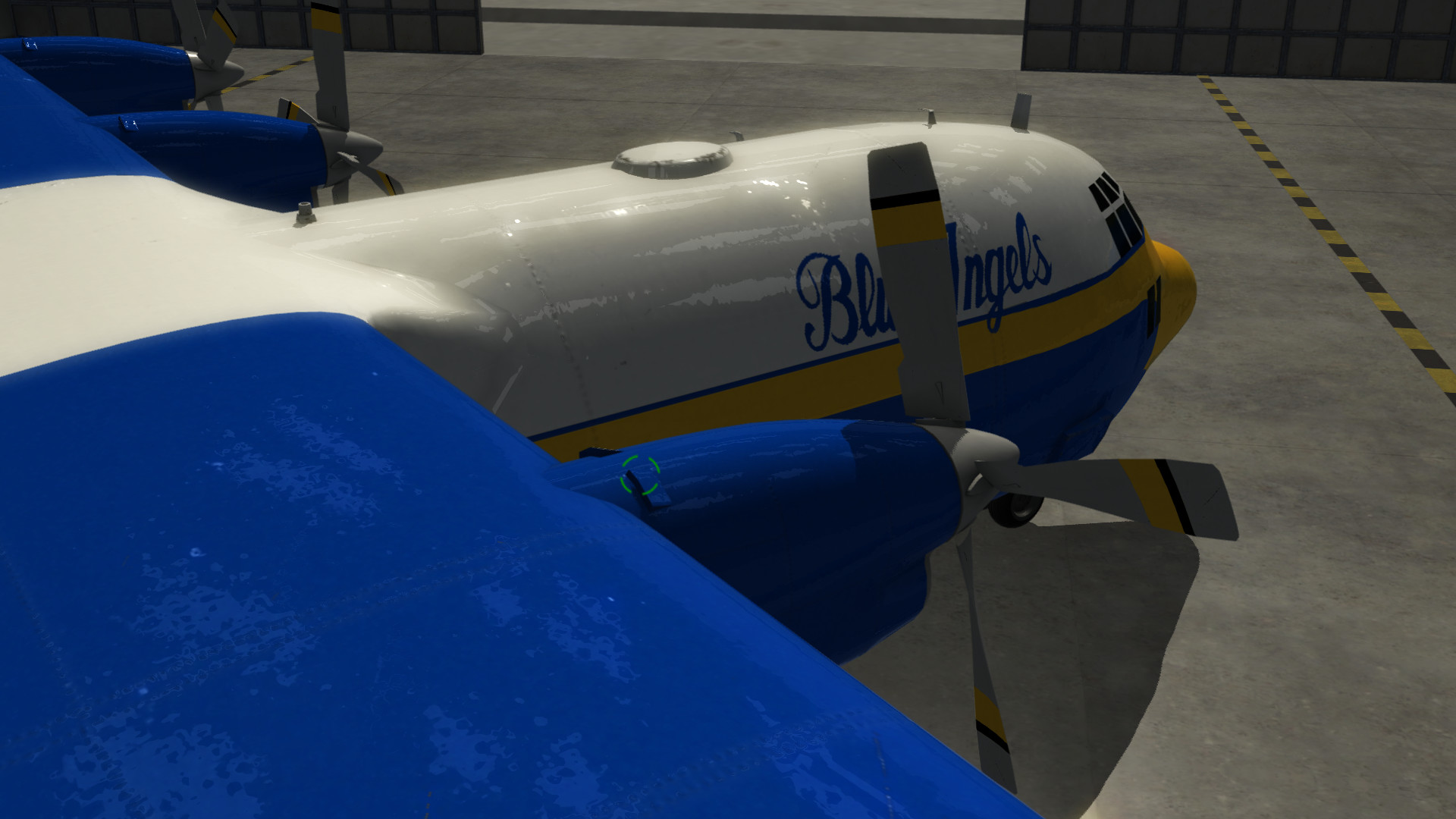 Blue Angels Aerobatic Flight Simulator