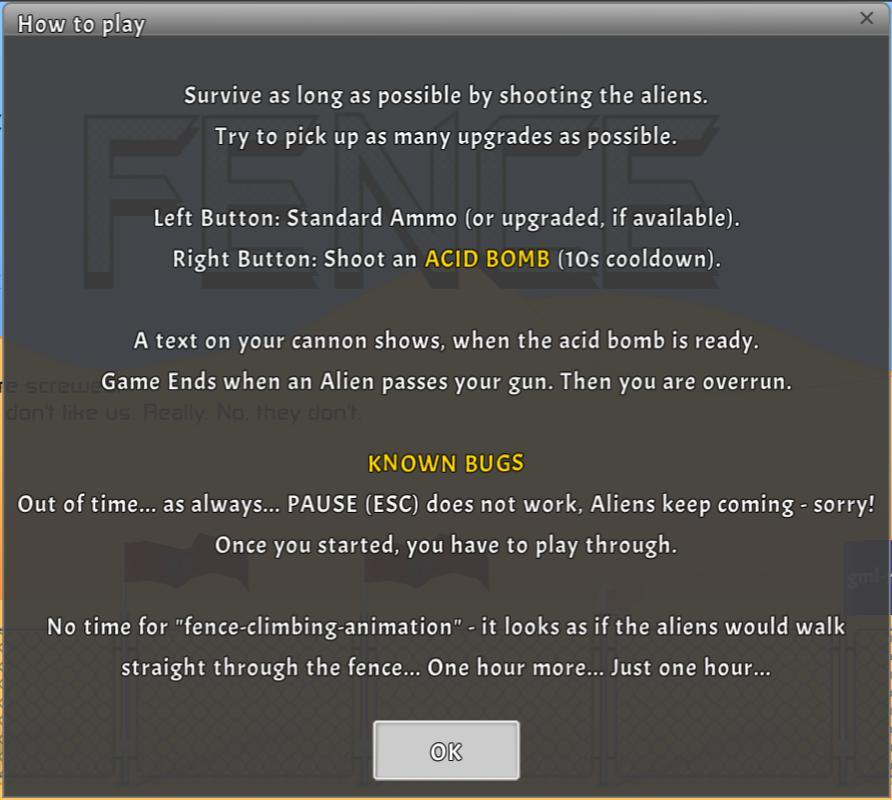 The Fence (TriJam#187)