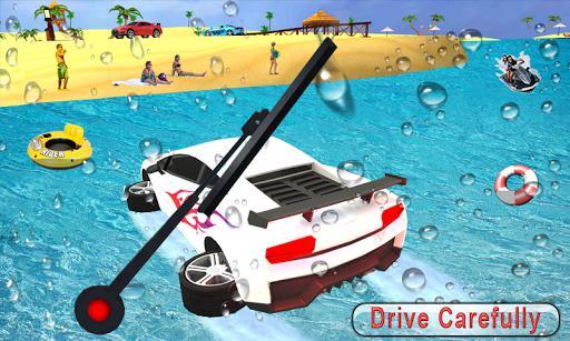 Water Surfer car Floating Beach Drive