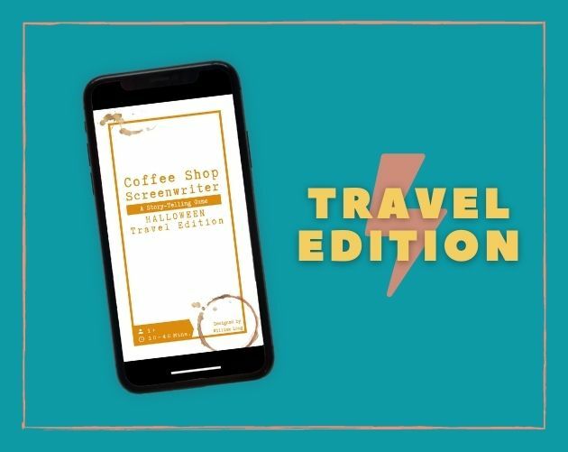 Coffee Shop Screenwriter - Halloween Travel Edition