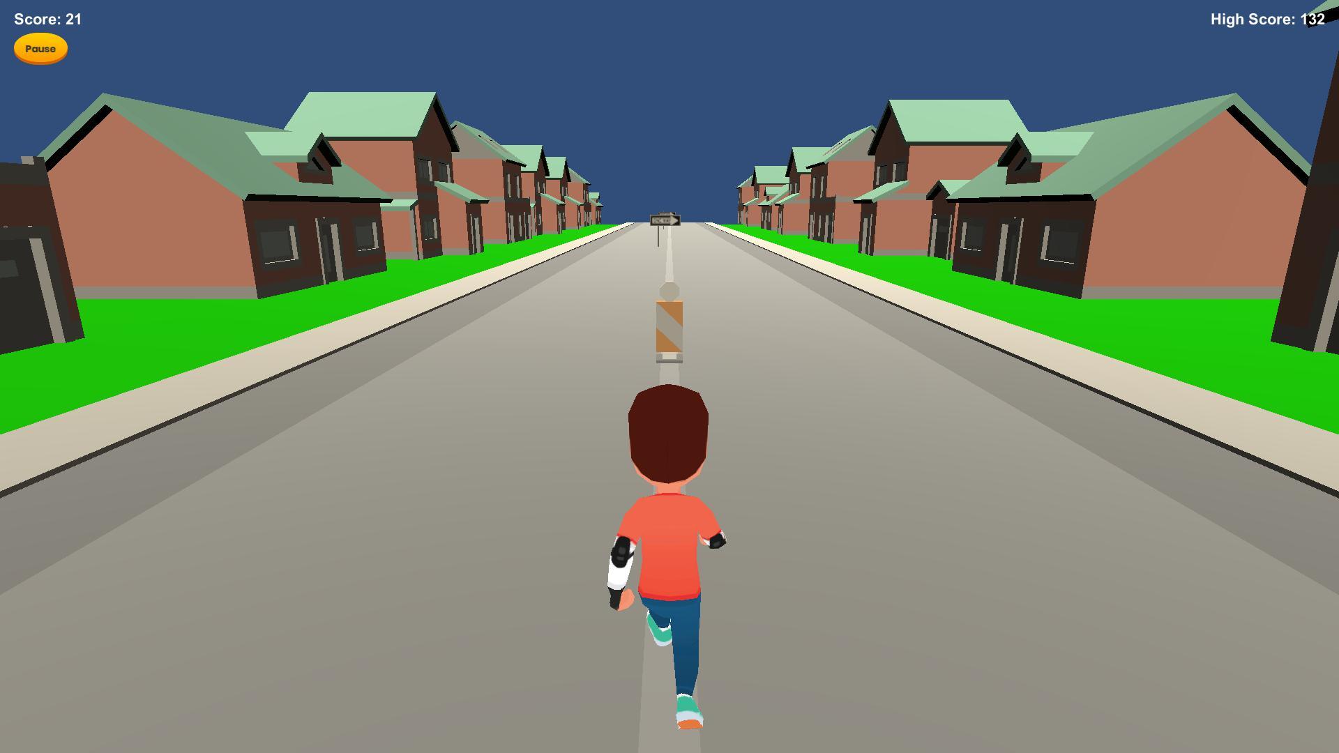 Endless Runner Audio Game