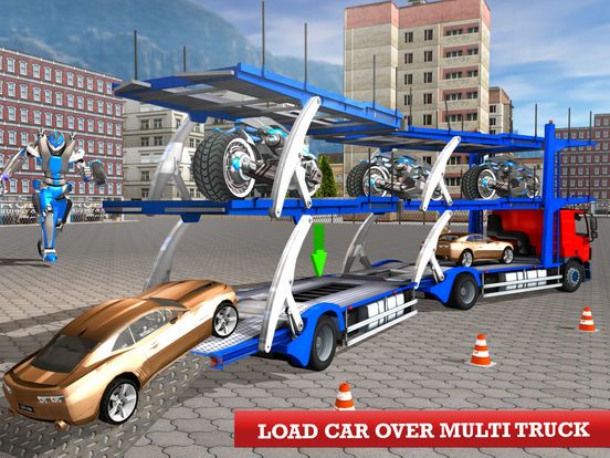 Multi Robot City Transport Driving Sim