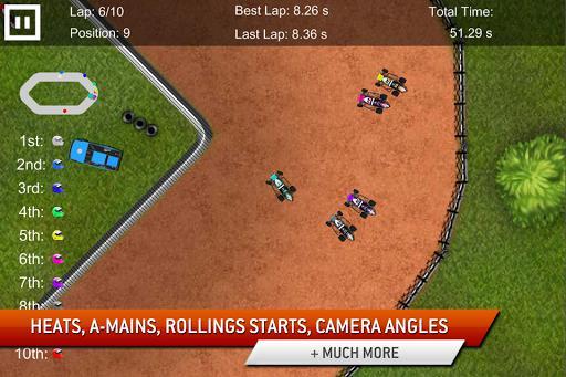 Dirt Racing Sprint Car Game 2