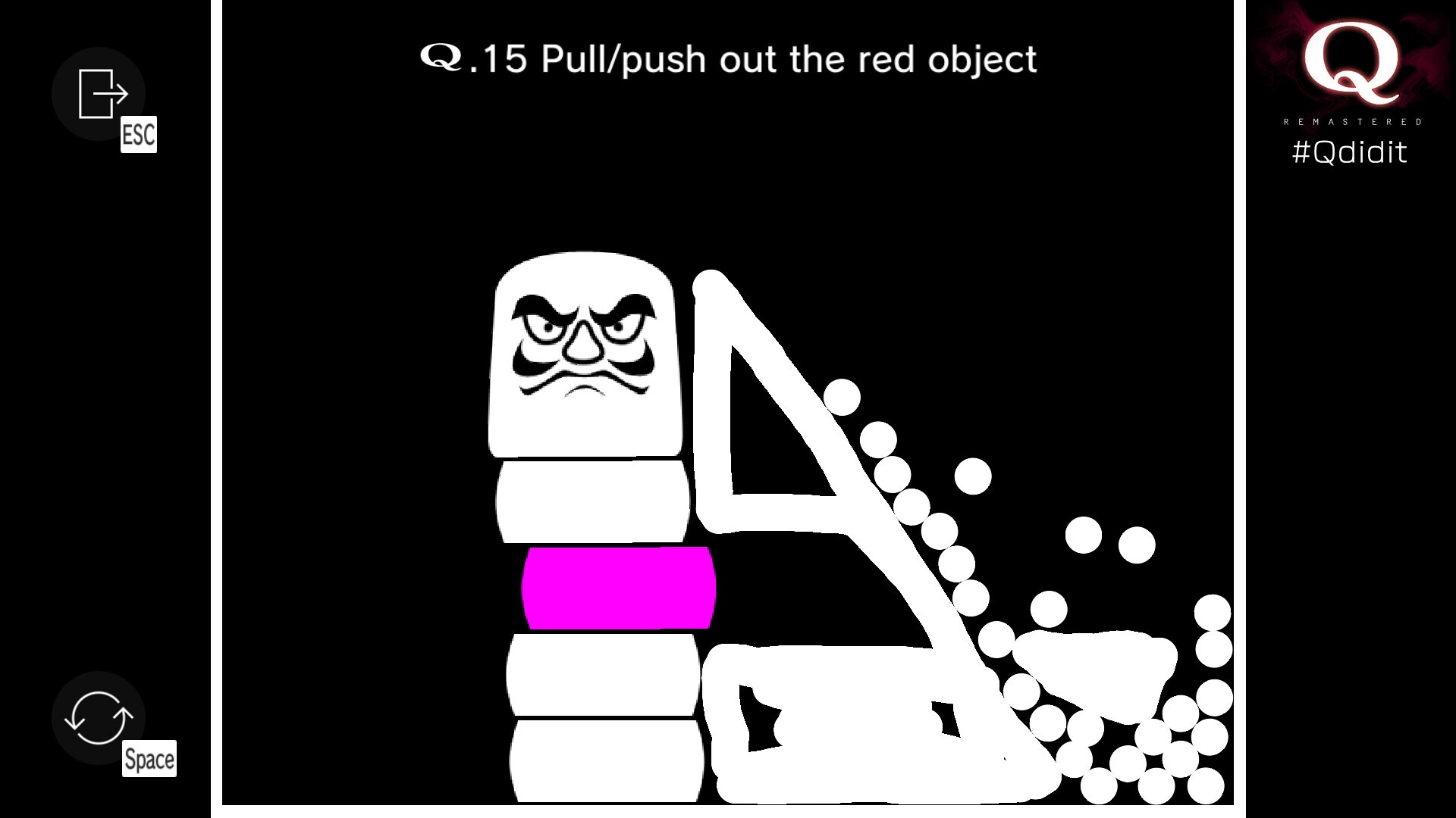Q REMASTERED gameplay visual