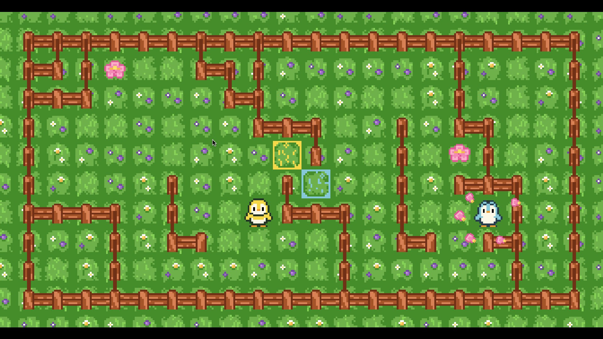Springuins gameplay visual