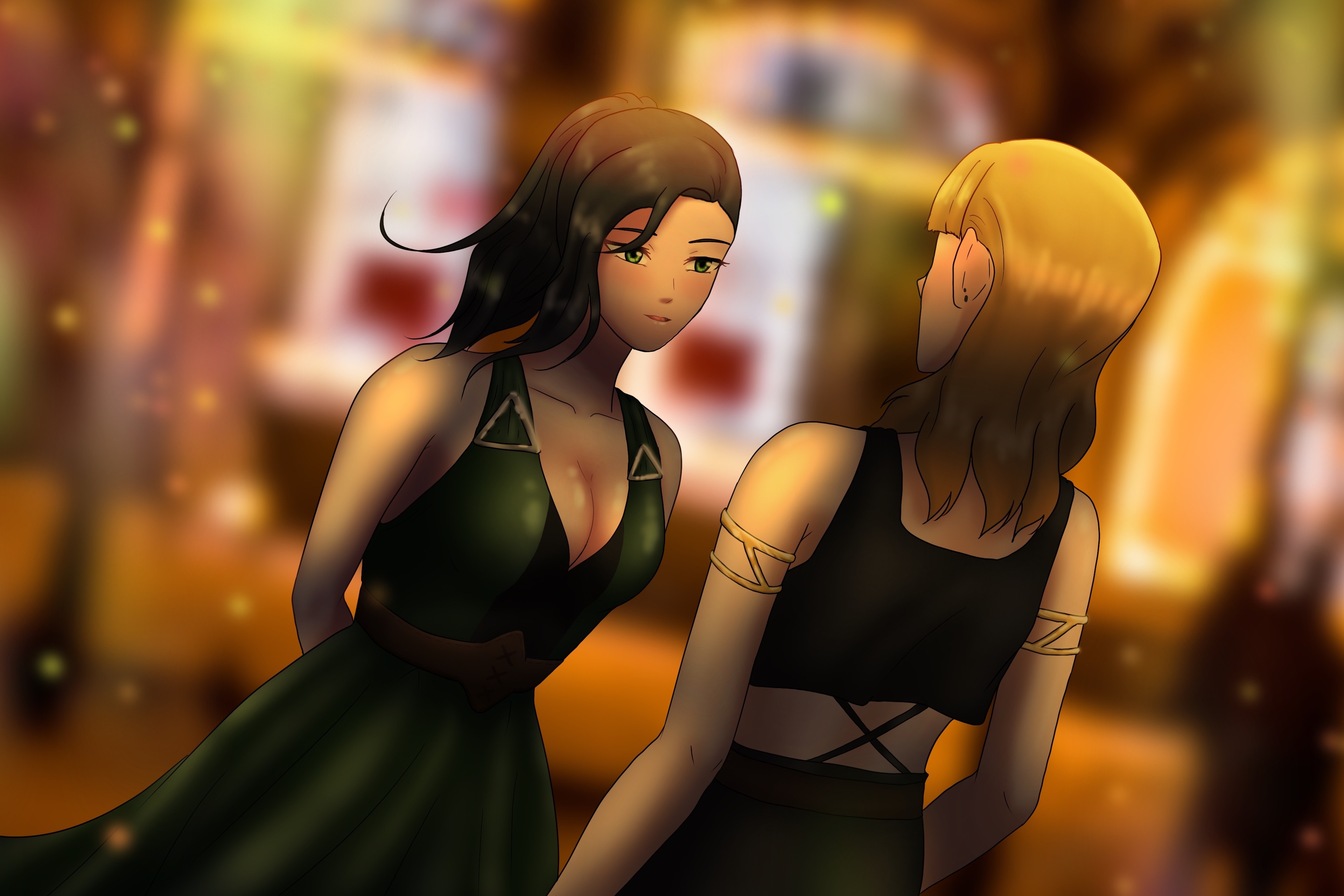 Blind date - A short yuri visual novel