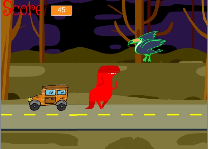 Dino Jump (Fusion Game)