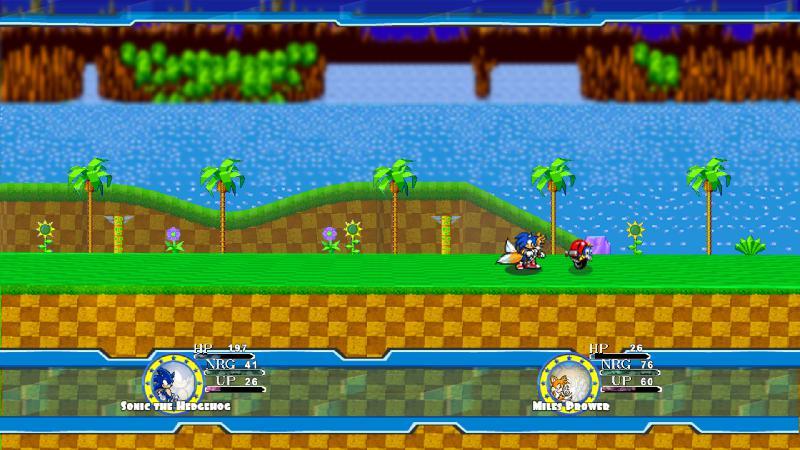 Sonic in Tales Of Mobius