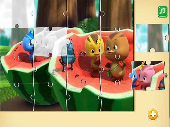 萌鸡小队益智拼图