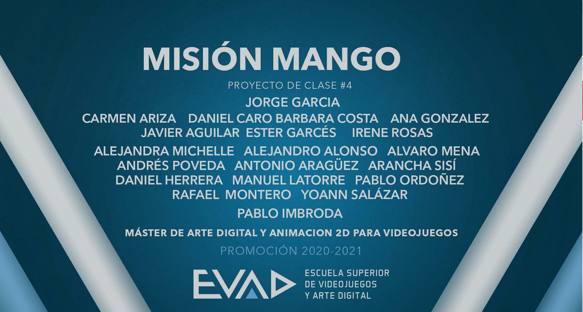 Master EVAD - Mision Mango