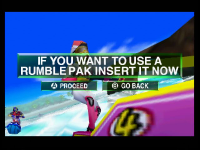 Wave Race 64: Kawasaki Jet Ski - Screenshot
