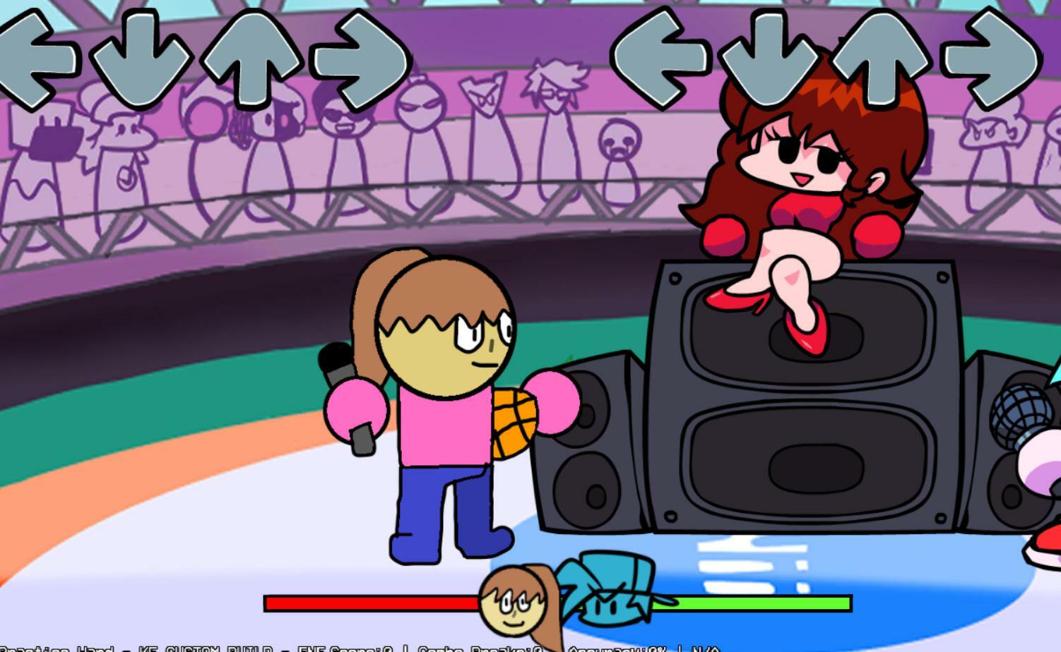 mimikyu over matt. friday night funkin mod