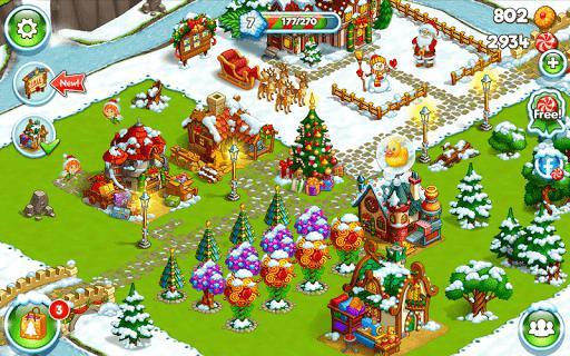 Farm Snow: Happy Christmas Story With Toys & Santa