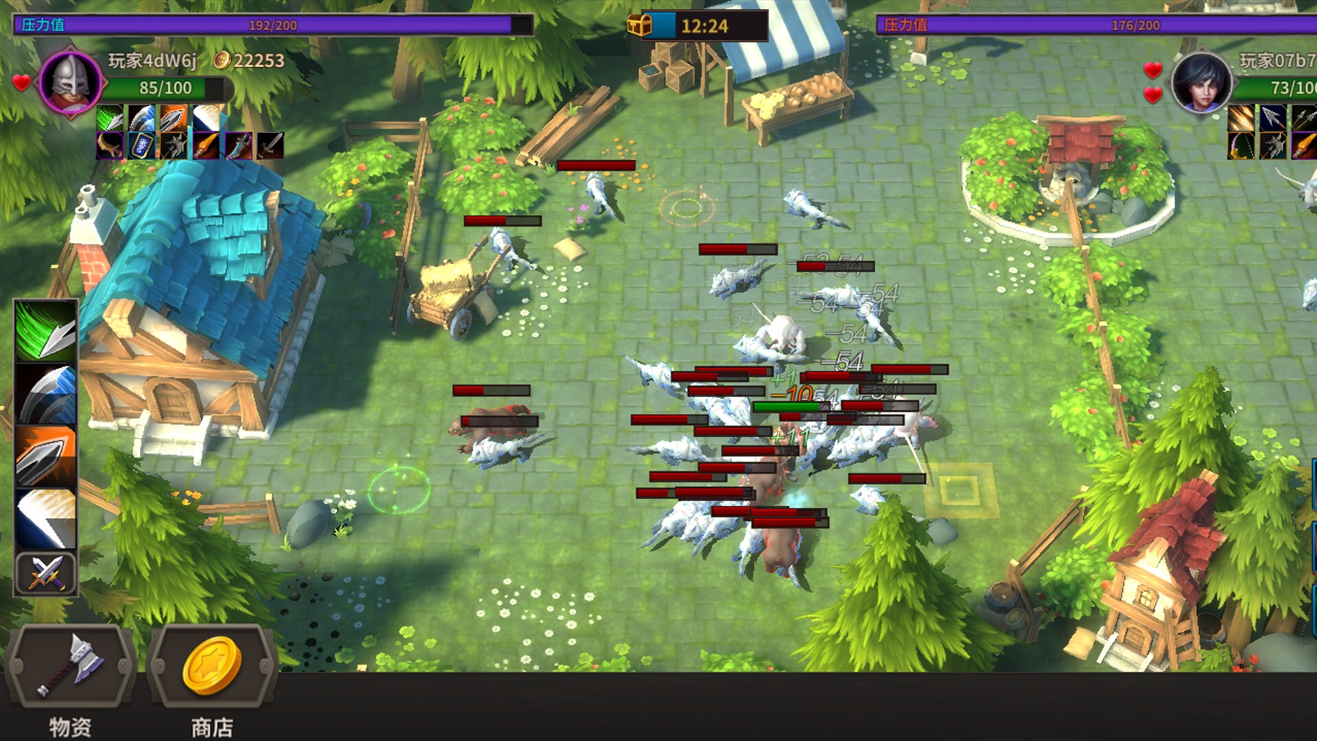 风溪谷之战(roguelike moba game)