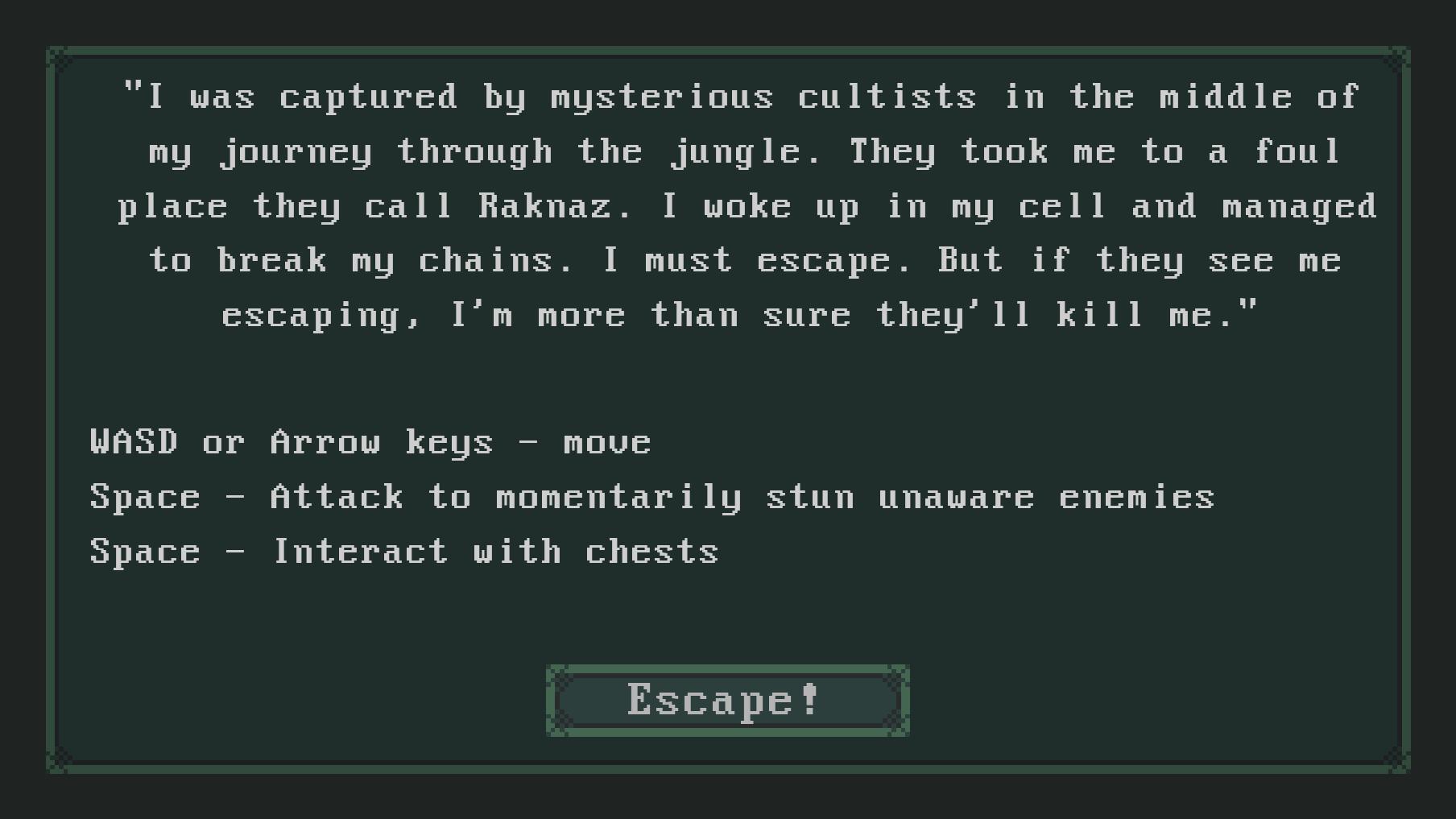 Escape Dungeon Raknaz