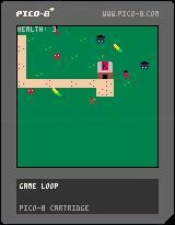 Kevin Fights Monsters - Pico-8 Experiment