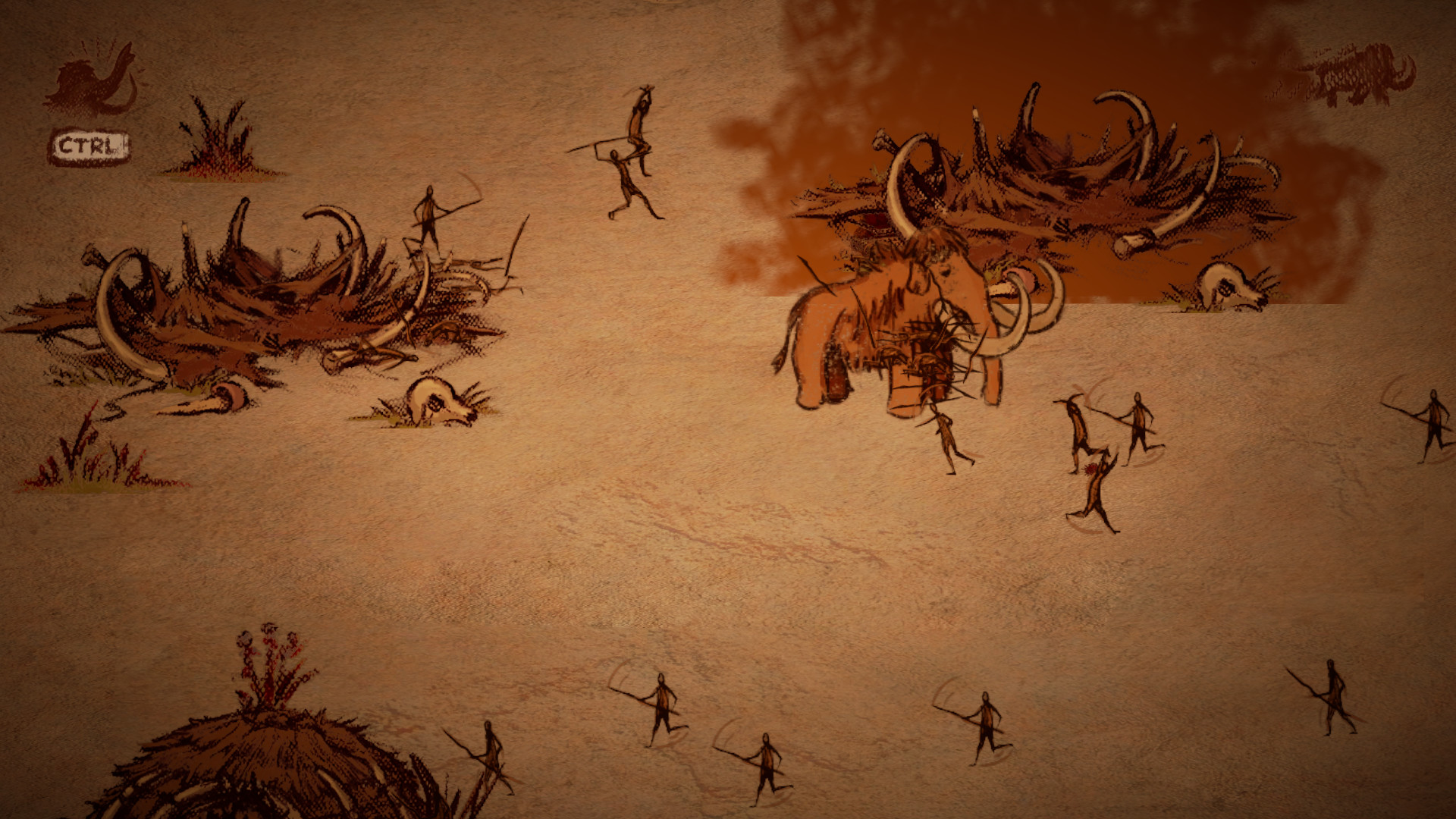 The Mammoth: A Cave Painting