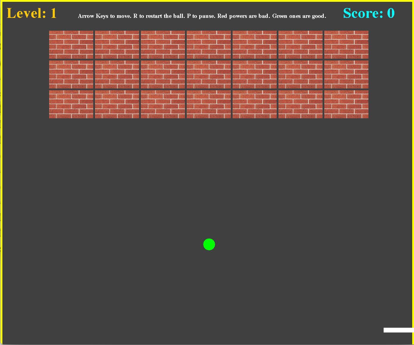 Ronitrocket's Brick Breaker