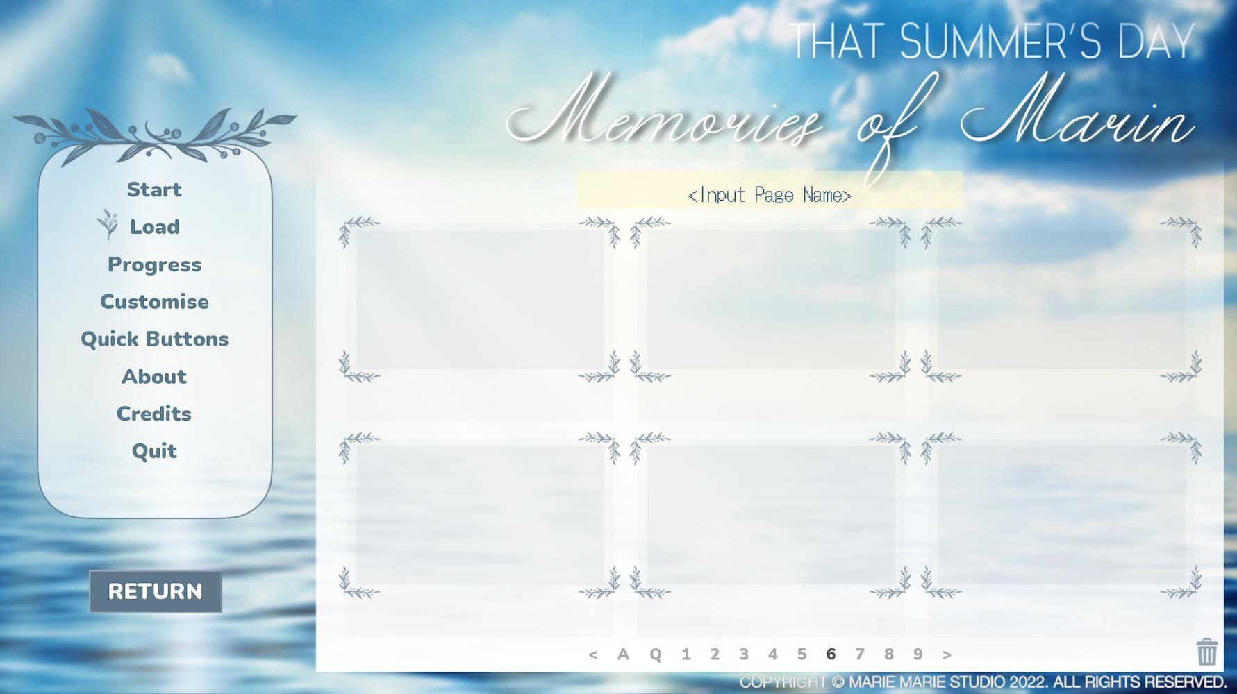 That Summer's Day - Memories of Marin