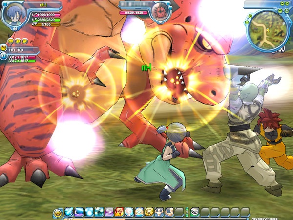 DragonBall Online gameplay visual