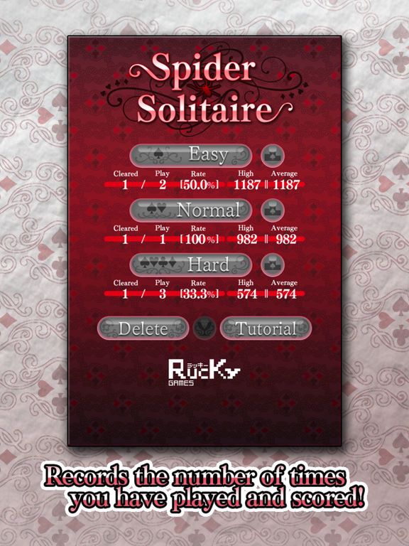 Spider Solitaire -trump game